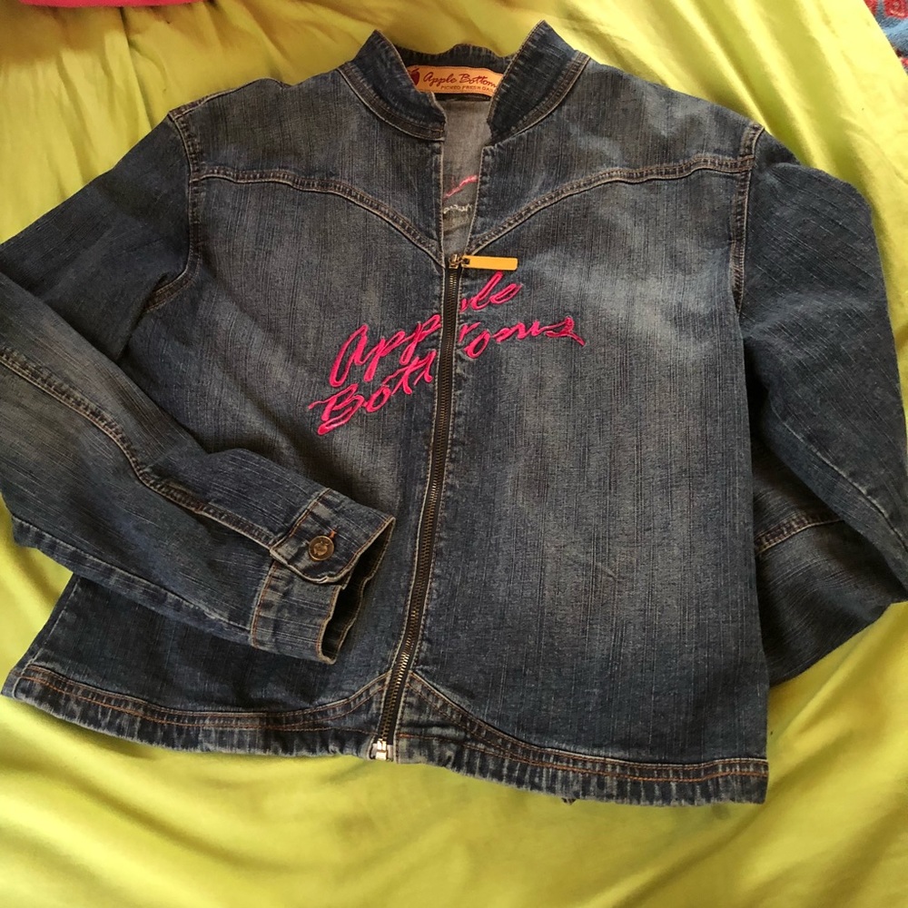 Apple bottoms jean jacket